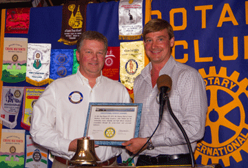 John Honored by Rotary Club of Santa Barbara