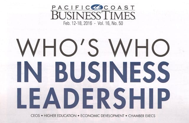 WW In Business Leadership 2016